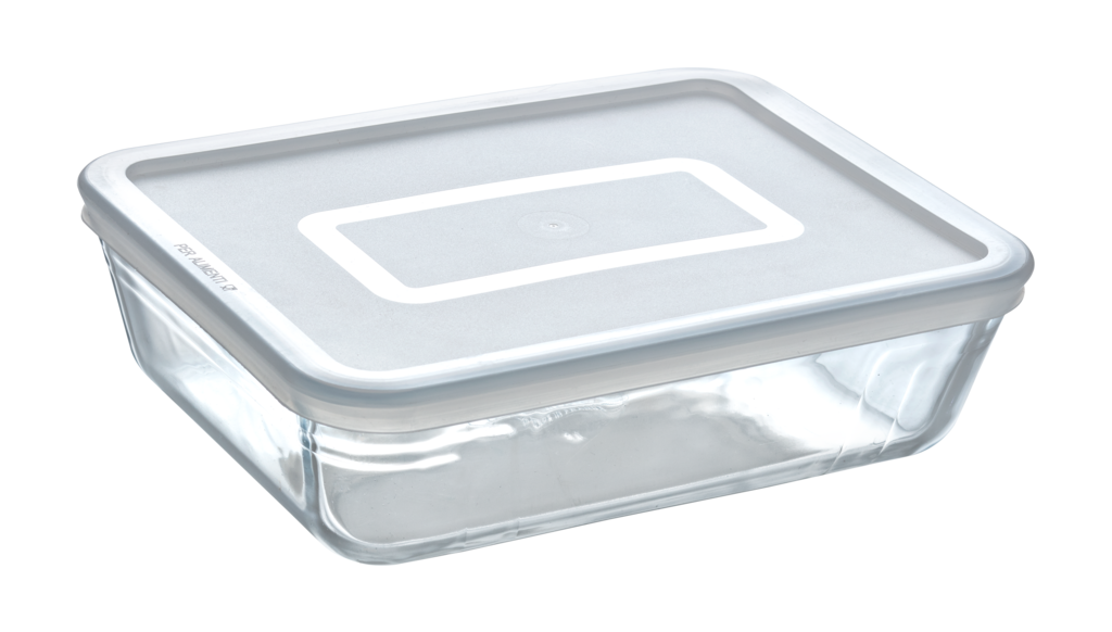 Cook Freeze - Rectangular glass dish with special freezer lid