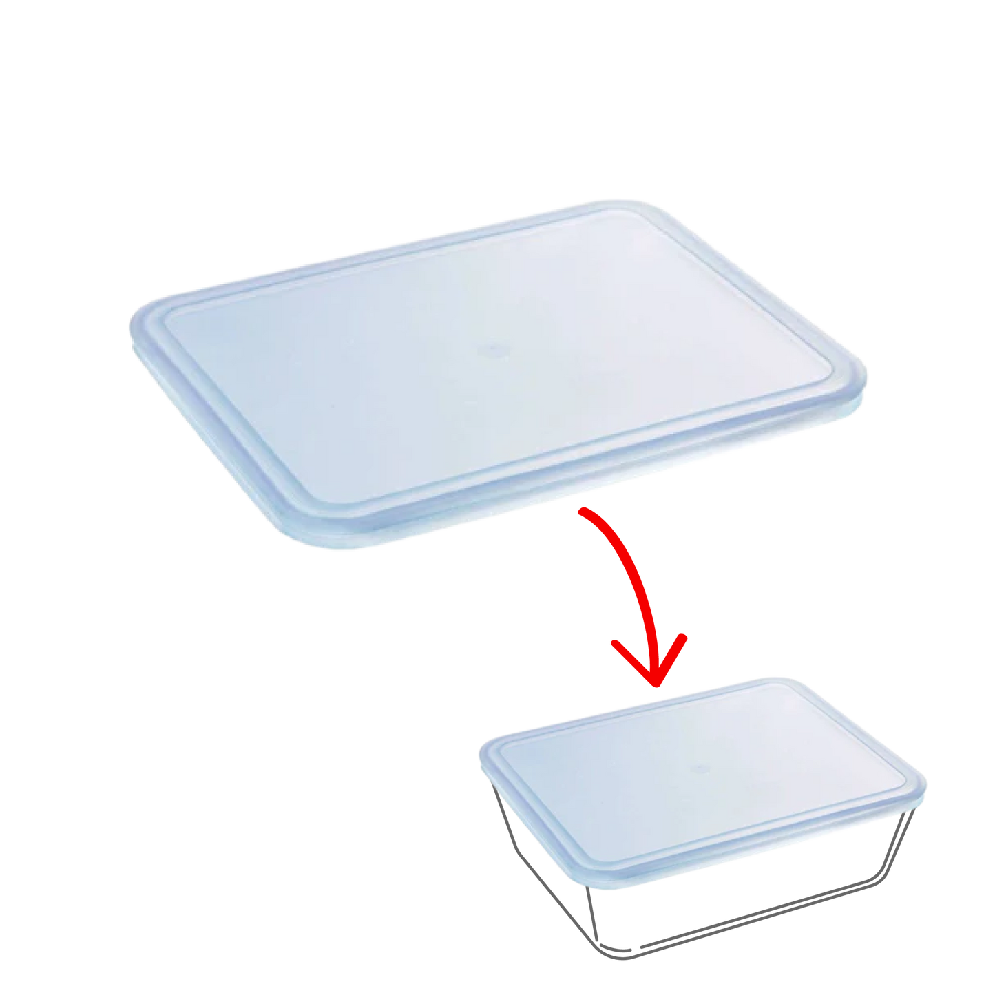 Cook Freeze - rectangular spare lid