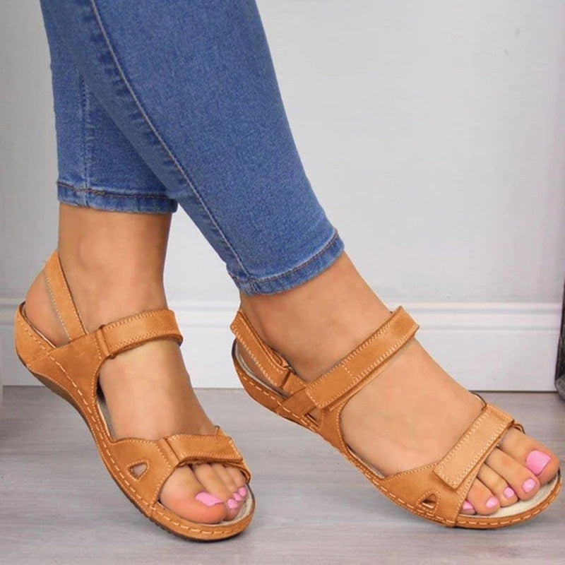 🔥ULTIMO GIORNO SCONTO 49% - Sandali da donna in ecopelle di alta qualità
