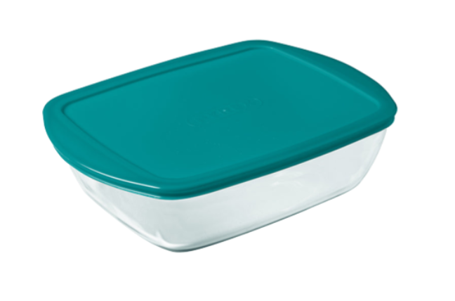 Cook  Store - Rectangular glass dish with lid