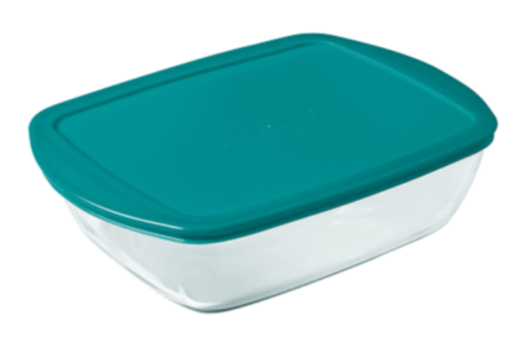 Cook  Store - Rectangular glass dish with lid