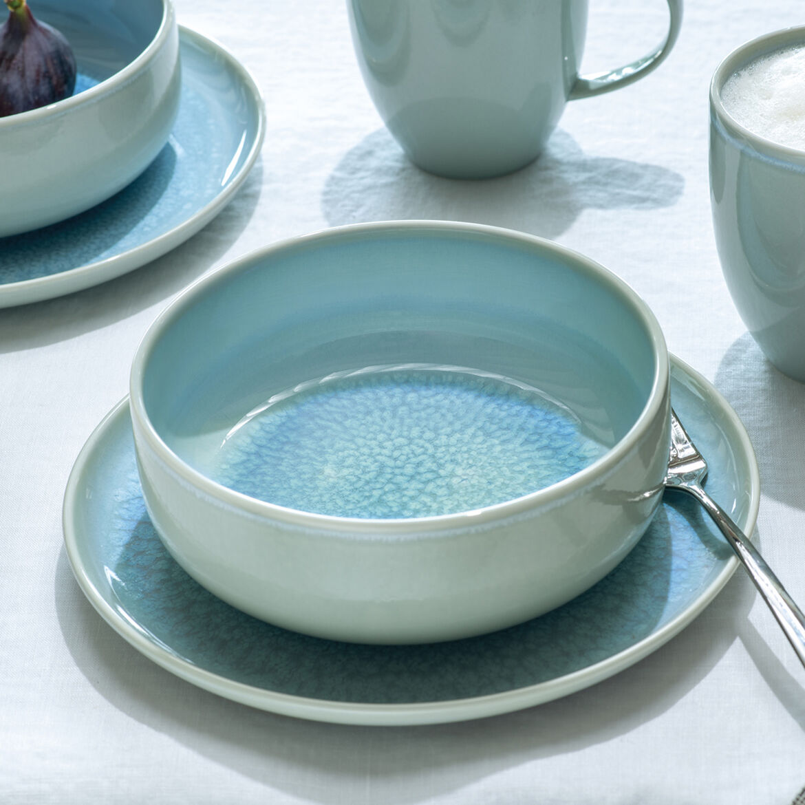 Ciotola di riso Crafted Blueberry (Set di 4)
