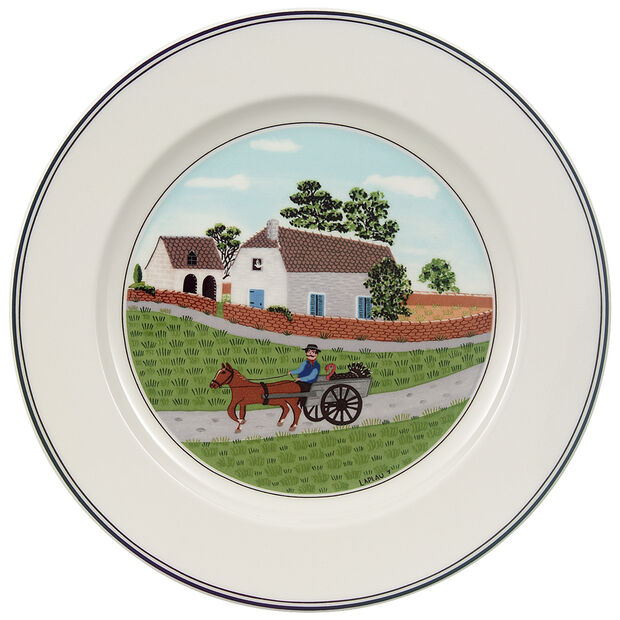 Design Naif - Piatto Insalata Contadino (Set da 6)