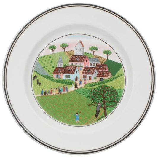 Design Naif - Piatto Antipasto/Dessert Matrimonio (Set da 6)