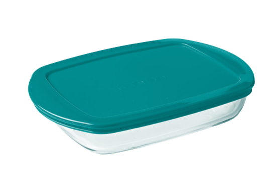 Cook  Store - Rectangular glass dish with lid
