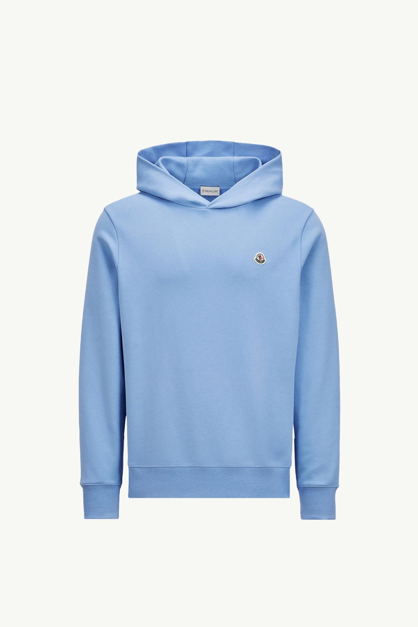 Logo Patch Cotton Hoodie