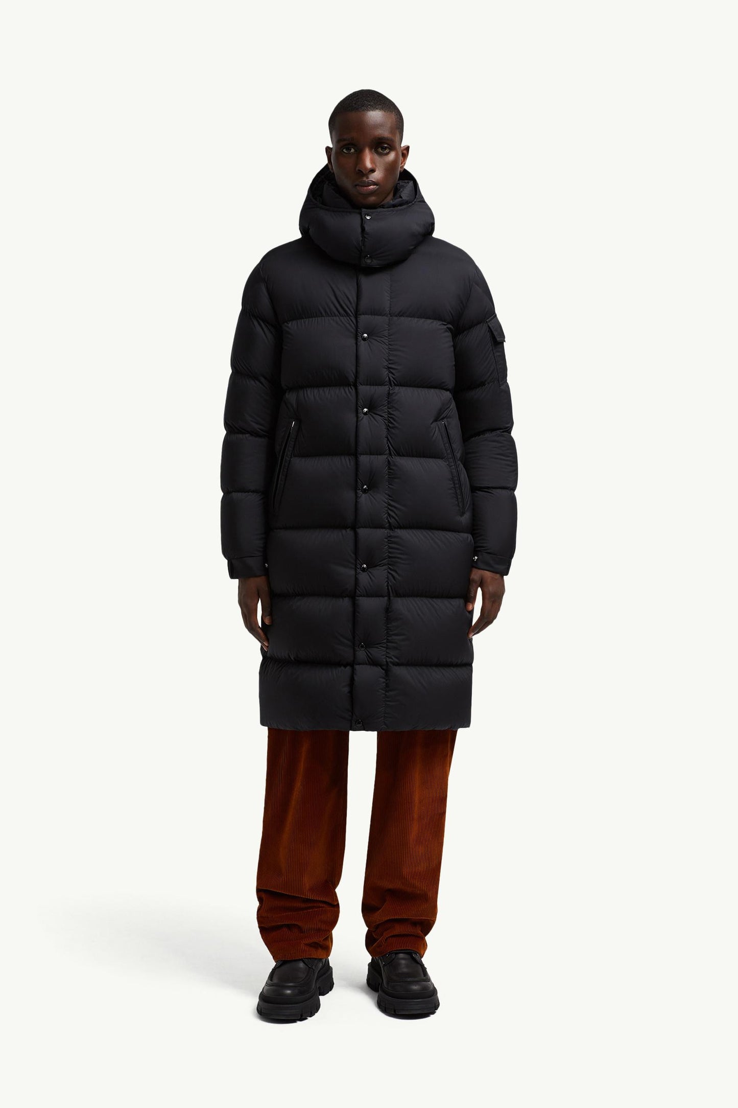 Hanoverian Hooded Long Down Jacket