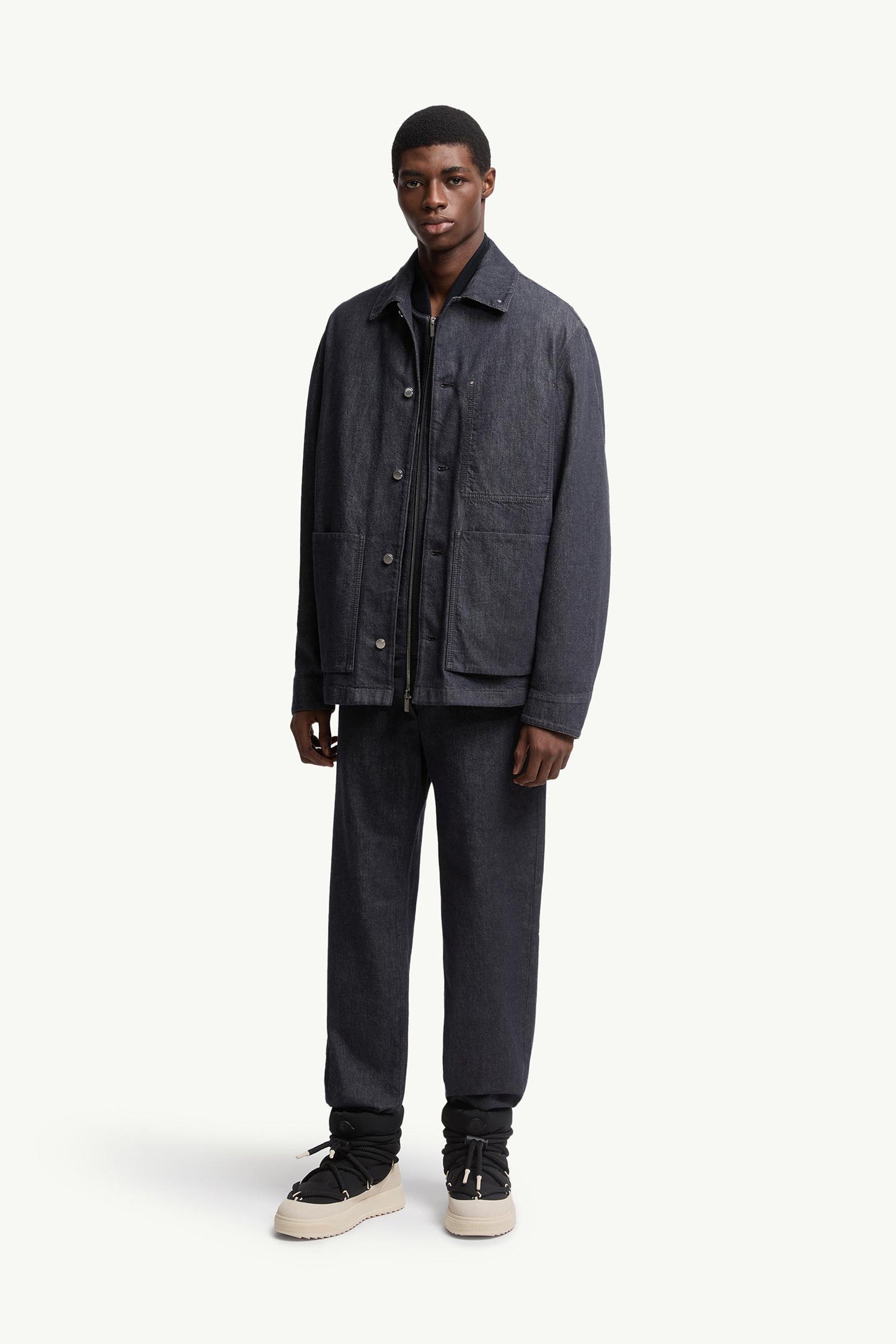 Forets 3-in-1 Denim Down Shirt Jacket