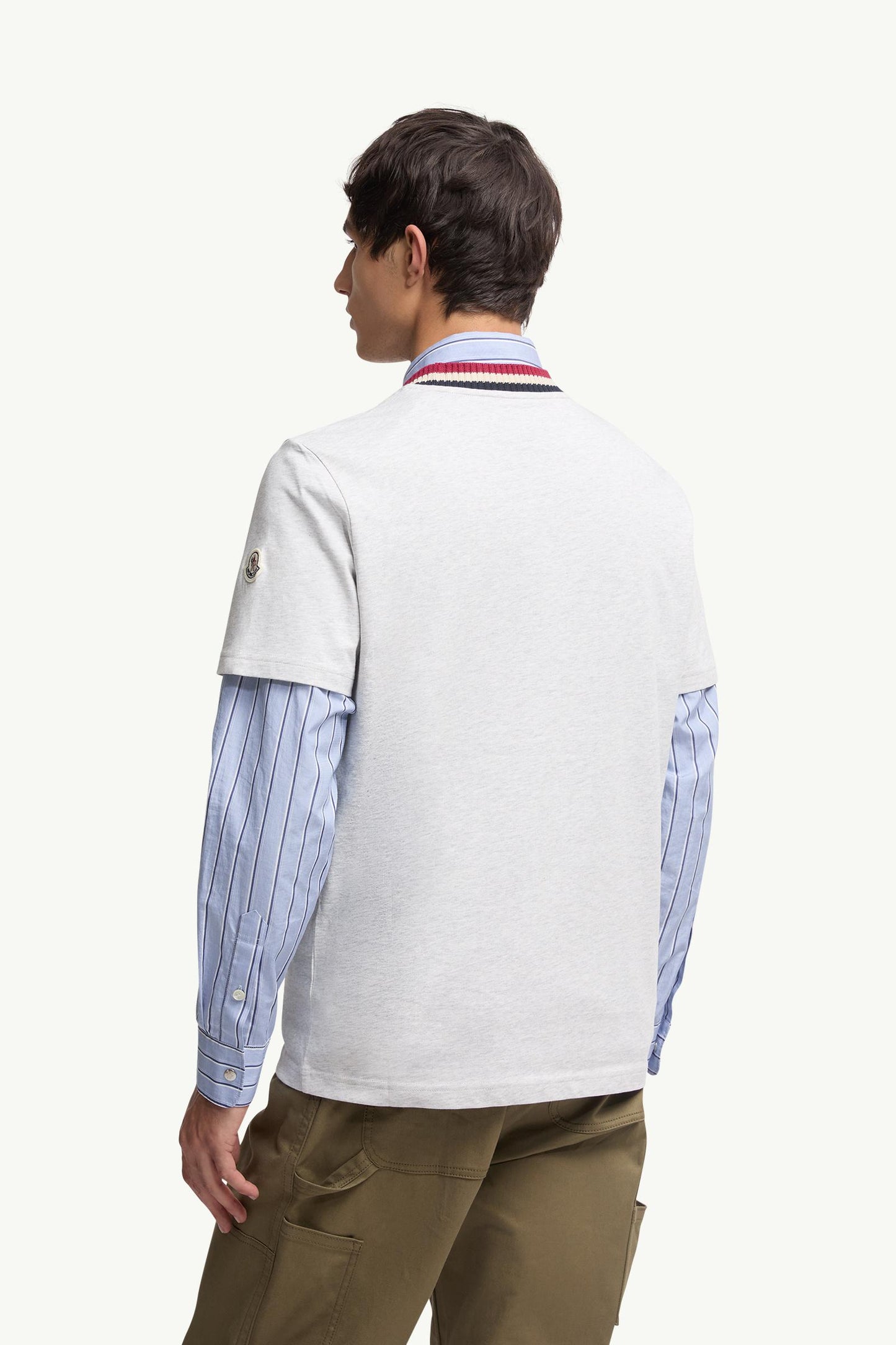 Embroidered Logo Cotton T-Shirt