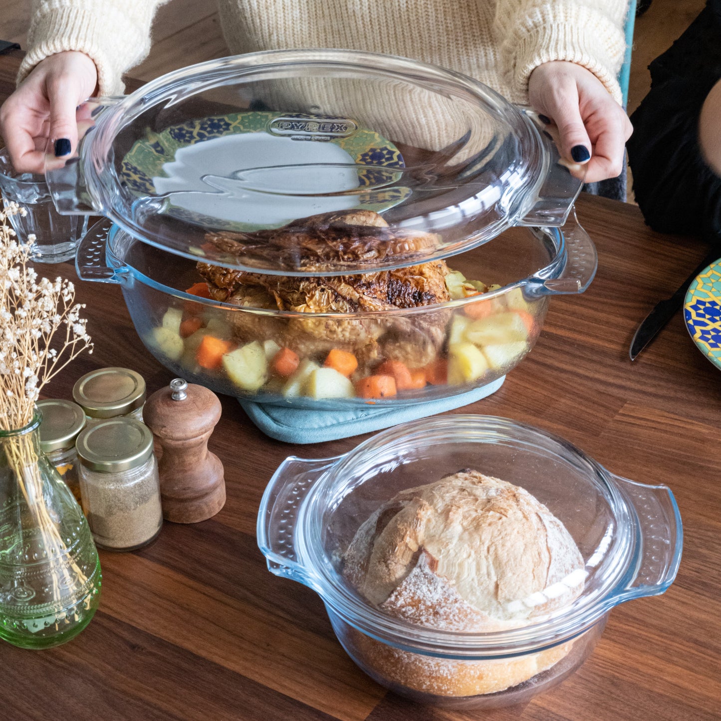 Spare lid for Cocotte Ronde glass casserole