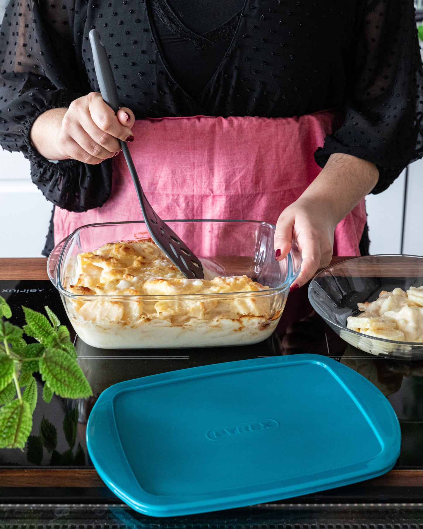 Cook  Store - Rectangular glass dish with lid