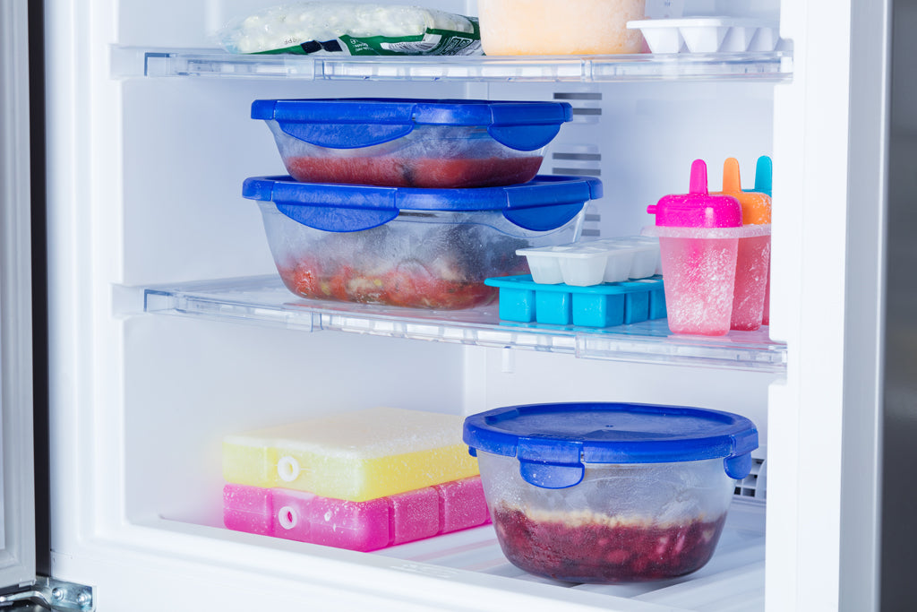 Cook Go - Round glass storage tin with watertight lid