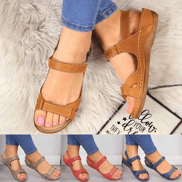 🔥ULTIMO GIORNO SCONTO 49% - Sandali da donna in ecopelle di alta qualità
