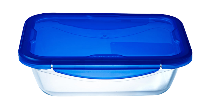 Cook Go - Rectangular watertight glass storage box